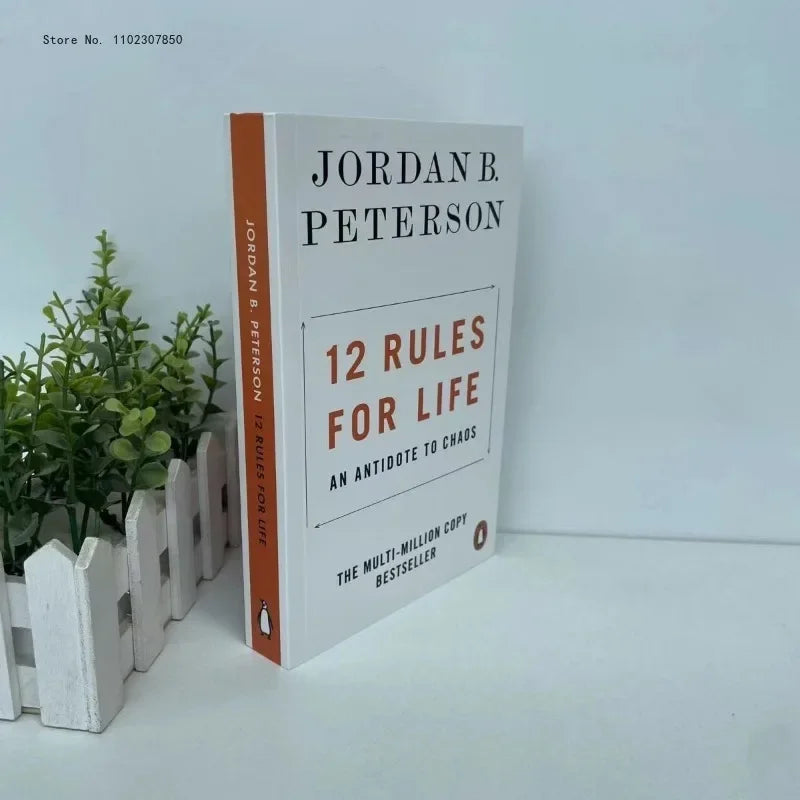 12 Rules for Life:An Antidote to Chaos by Jordan B. Peterson English Reading Books