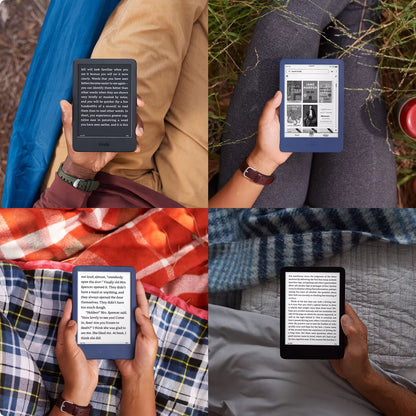 All-New Kindle Black 2022 Version 11Th Gen Now with a Built-In Front Light, Wi-Fi 16GB Ebook E-Ink Screen 6-Inch E-Book Readers3