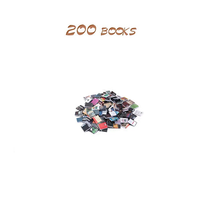 200/400Pcs Miniature Books Anxiety Bookshelf Antistress Anxiety Relief Fidget Toys Shaking Sensory Toys Away Your Anxiety Gift