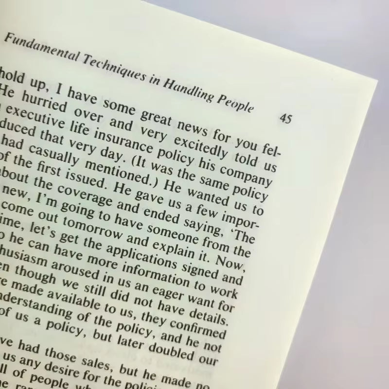 How to Win Friends & Influence People by Dale Carnegie Interpersonal Communication Skills Self-Improvement Reading Book Fo Adult