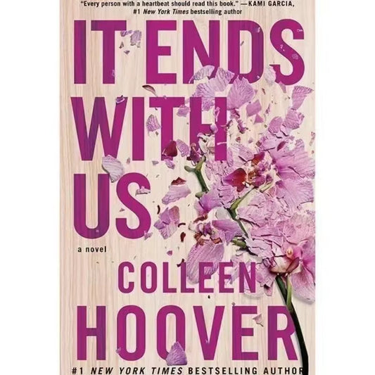 It Ends with Us by Colleen Hoover Books in English for Adults New York Times Bestselling Contemporary Women Fiction