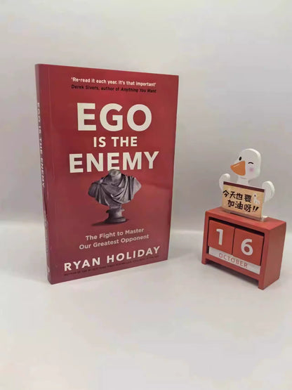 Ego Is the Enemy by Ryan Holiday the Fight to Master Our Greatest Opponent English Books