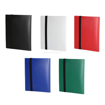 4-Pocket Trading Card Binder for Sports Card Collection and Storage