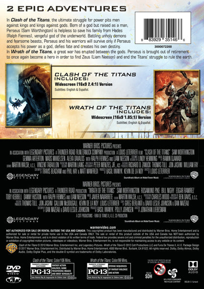 Clash of the Titans / Wrath of the Titans (DVD)