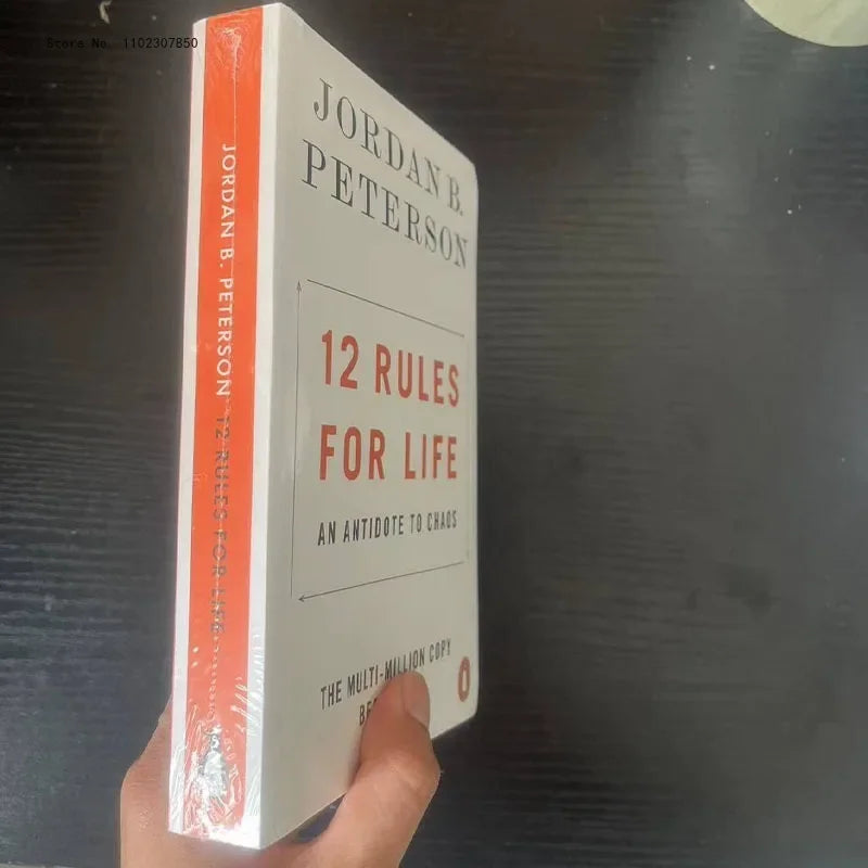 12 Rules for Life:An Antidote to Chaos by Jordan B. Peterson English Reading Books